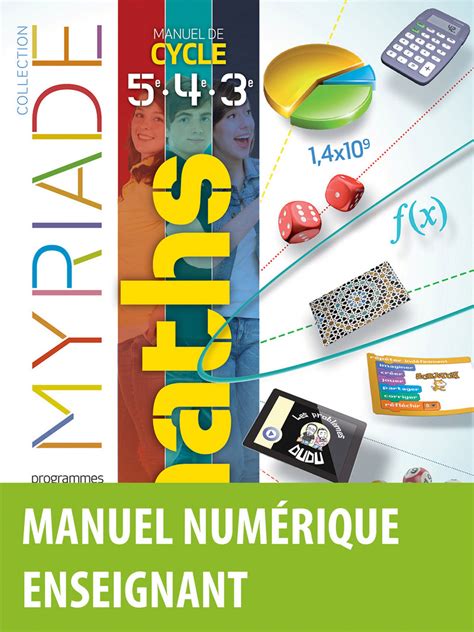 Myriade Maths 5eme 2016 Corrige Pdf Myriade - Mathématiques 5e * Manuel de l'élève (Ed. 2016) | Bordas éditeur